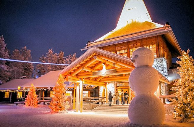 Voyage Rovaniemi Tout Compris 2025 2026 2027 Laponie vol hotel chalet activités safaris agence guides français